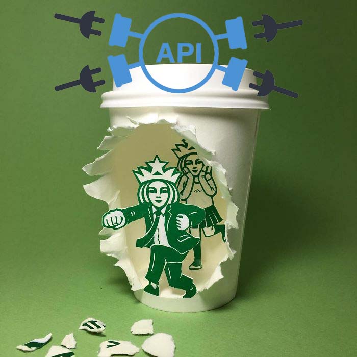 Starbucks оставили случайно ключ API