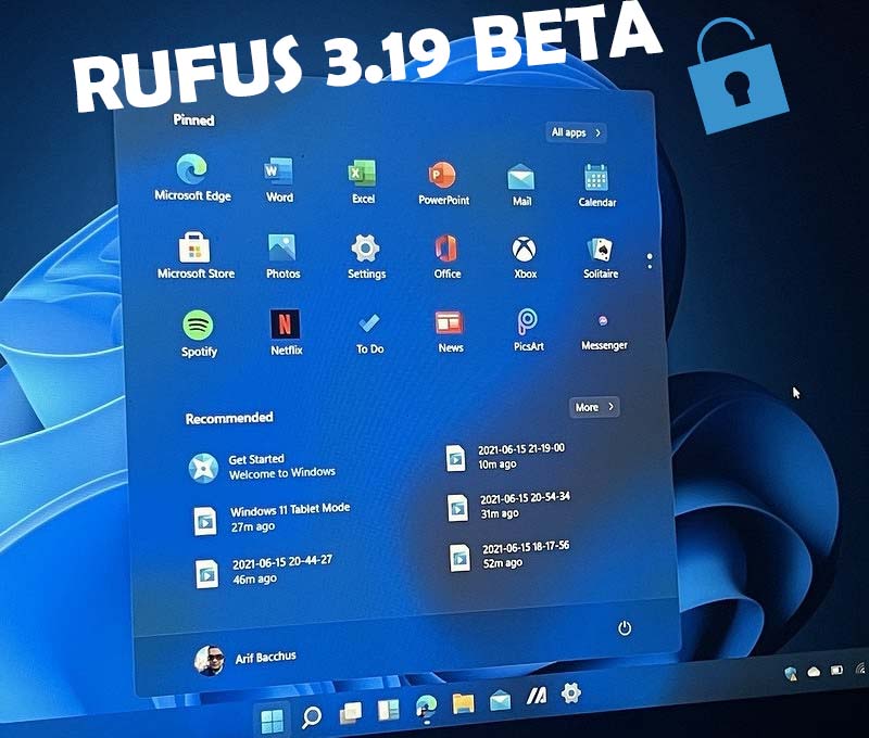 Rufus даст возможность обойти наличии учётной записи Microsoft при установке Windows 11